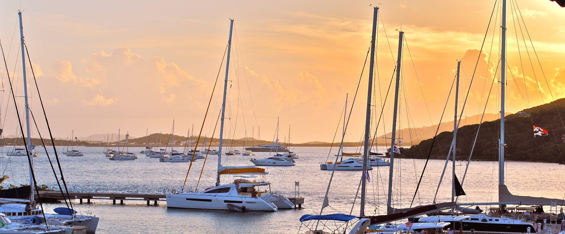 Scrub Island marina, BVI